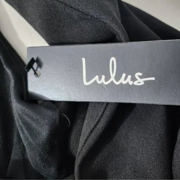 2/$30 Lulu's Black Sleeveless Mini Dress Size S – Chic & Stylish - Picture 5 of 6